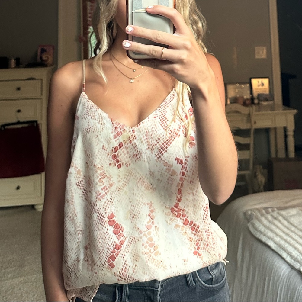 Cupcakes and cashmere snakeskin print